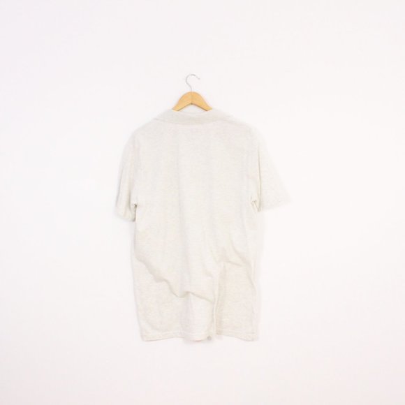 Foundry Supply Co Heather Grey Polo T Shirt with Pocket - Picture 3 of 3